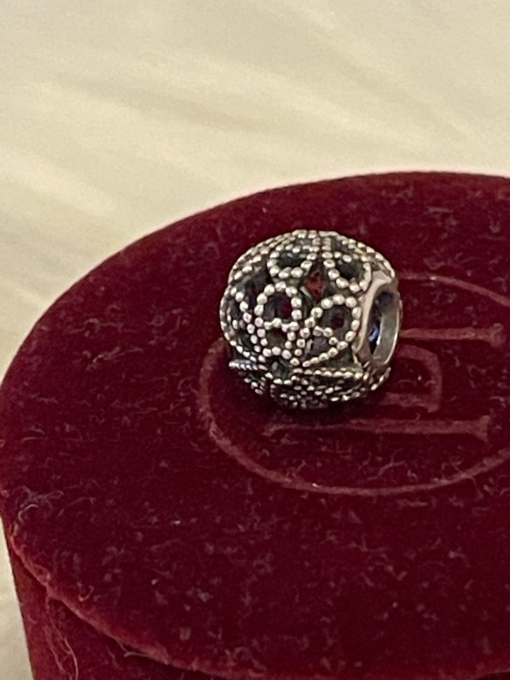 💯% Authentic Pandora “RETIRED “ Openwork Roses Charm - Picture 3 of 7